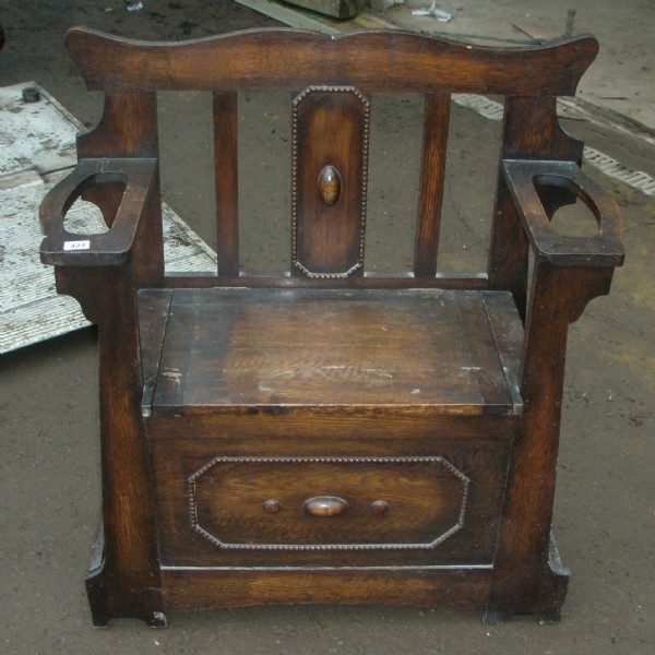 Furniture Restoration Perth Oak hallway bench South Perth Antiques