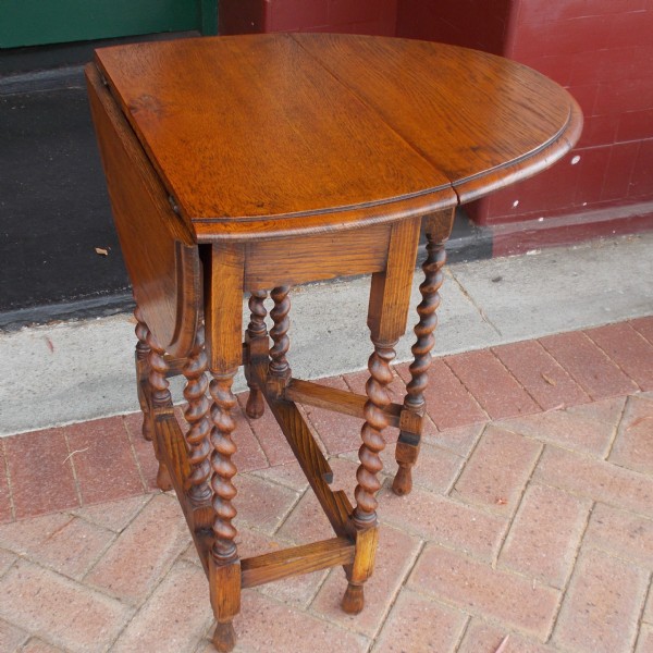 Furniture Restoration Perth oak gateleg table South Perth Antiques