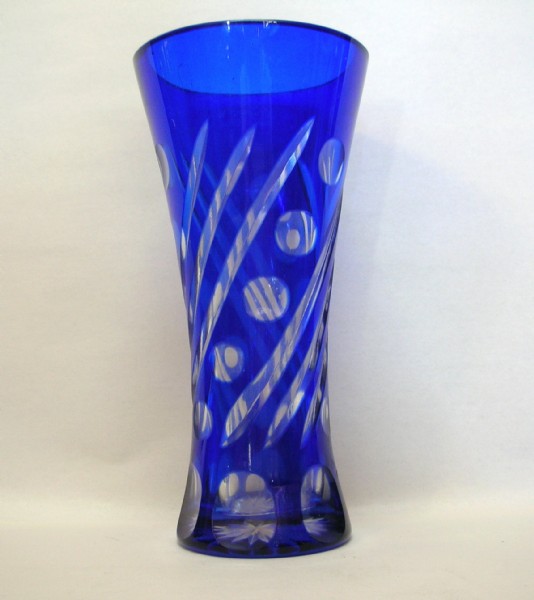 Bohemian Crystal Vase South Perth Antiques & Collectables