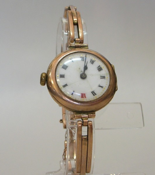 Ladies 9ct Gold Wrist Watch South Perth Antiques & Collectables
