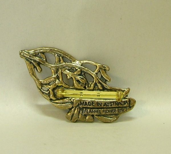 Australian Gilt Bronze Brooch South Perth Antiques & Collectables