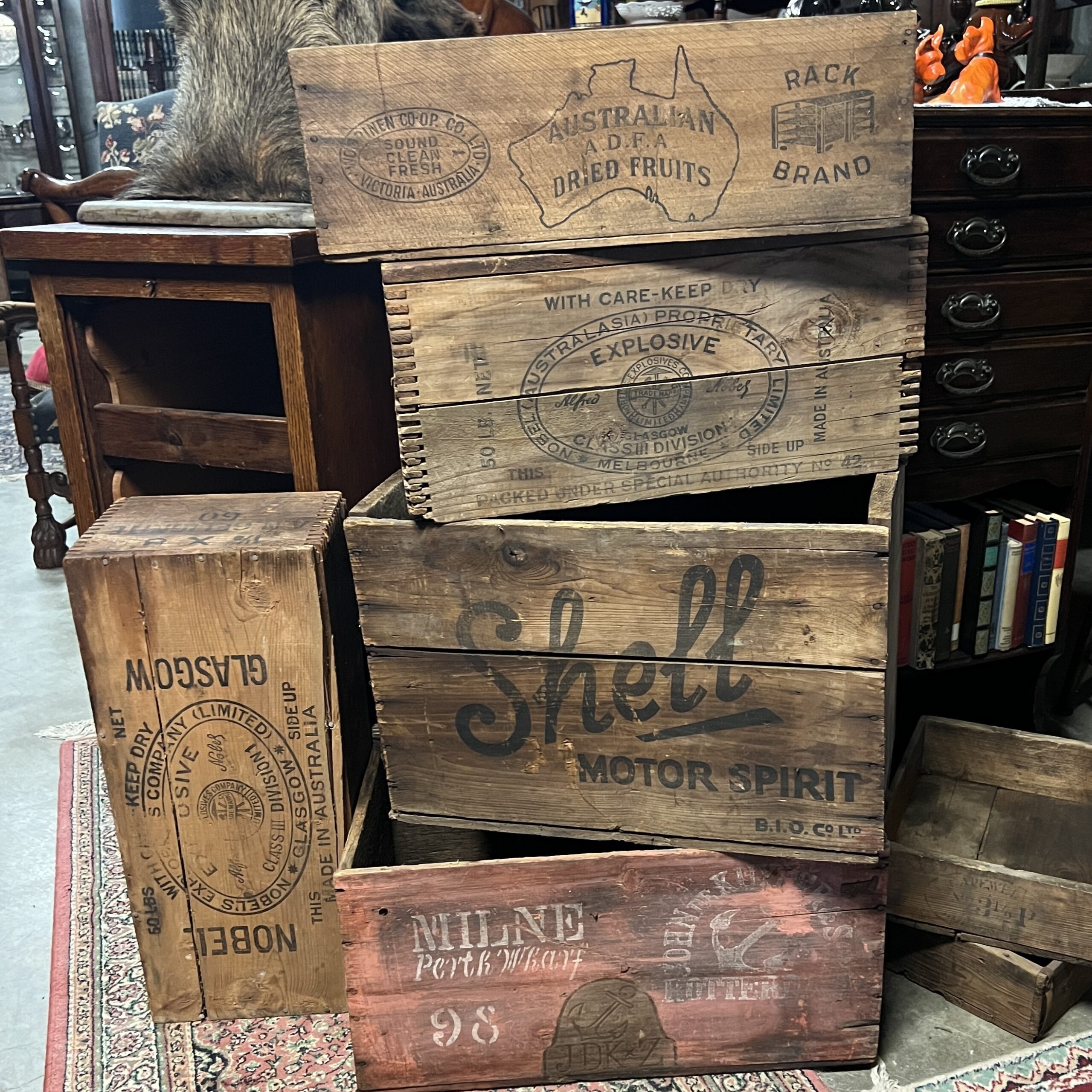 Wooden packing Crates